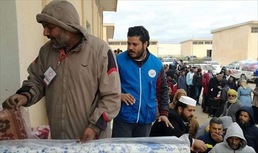 الجزائر ترسل مساعدات إنسانية إلى سكان غات وأوباري وغدامس