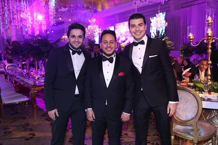 بالصور: عمرو دياب في حفل زفاف نجم «مسرح مصر»