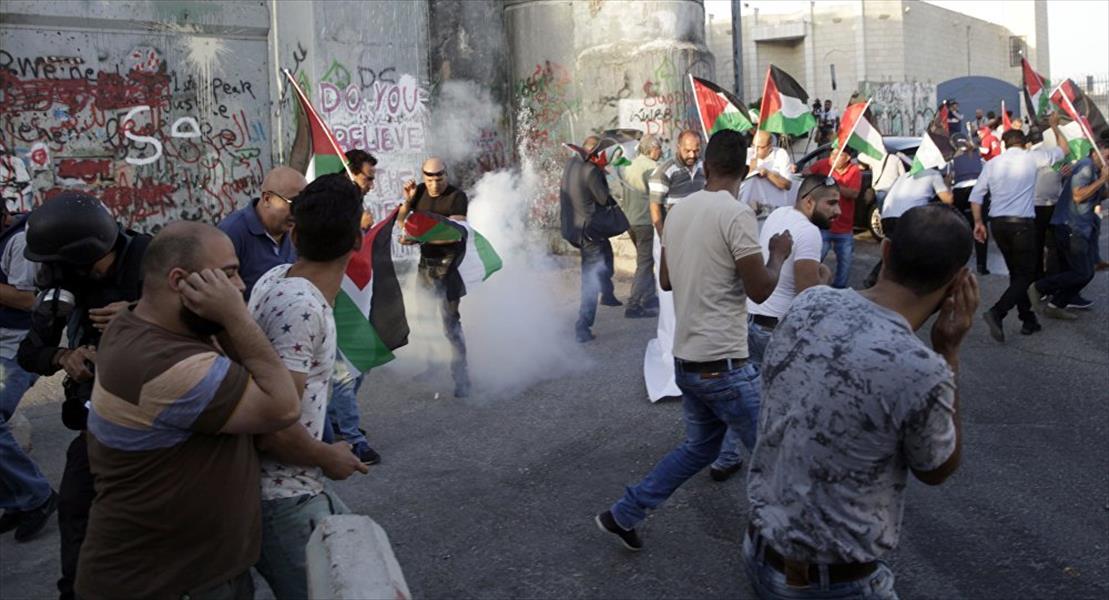 مواجهات بين قوات الاحتلال الإسرائيلي والفلسطينيين