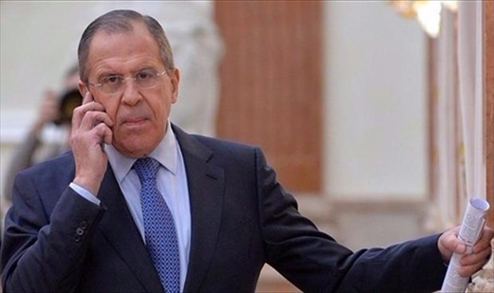 لافروف: روسيا مستعدة للمساعدة في التوصل لتسوية في ليبيا