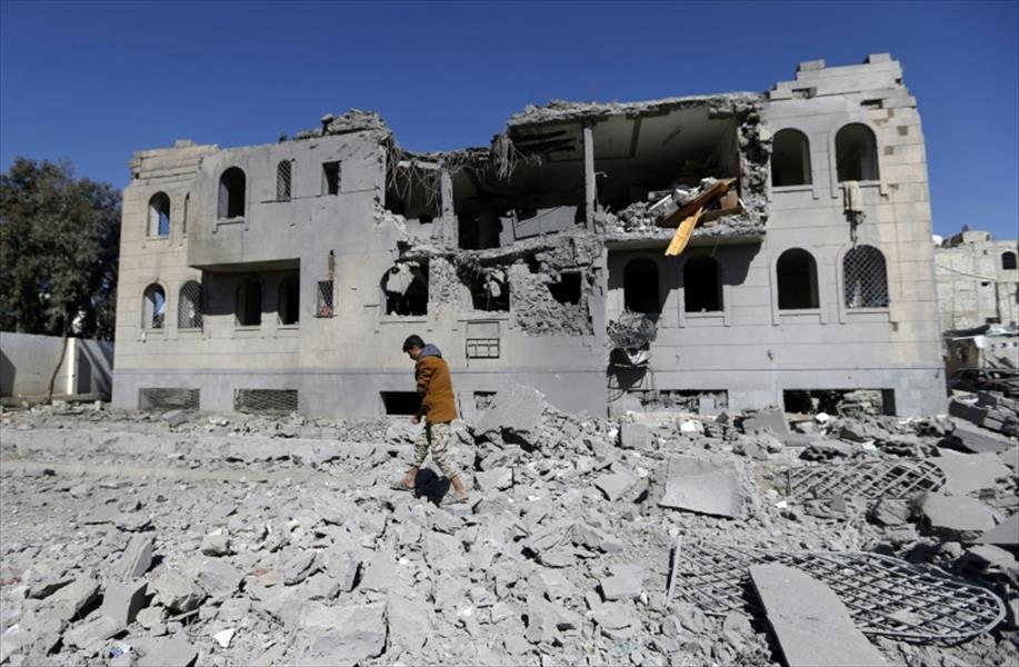 39 قتيلاً و90 مصابًا في غارات جوية للتحالف العربي في صنعاء