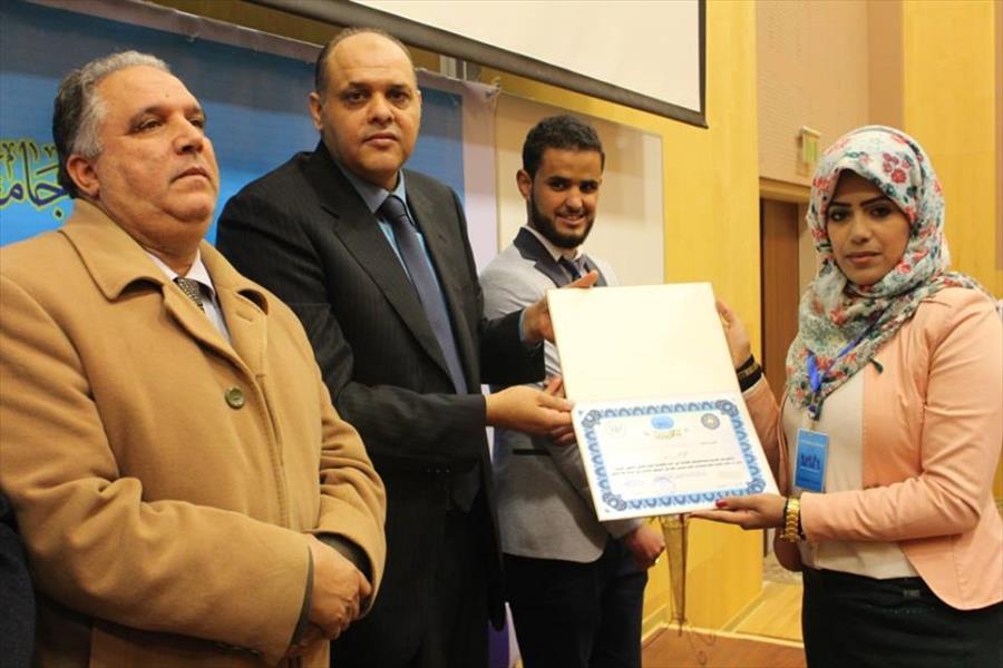 جامعة عمر المختار تحتفل باليوم العالمي لحقوق الإنسان