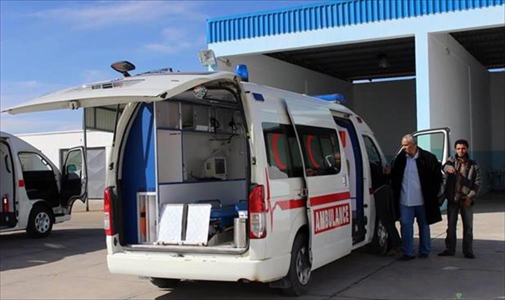العثور على سيارة إسعاف سُرقت قبل أسبوعين في هراوة