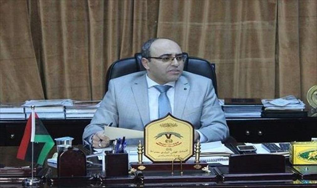 المجلس البلدى ومشايخ القبائل بسرت يقدمون العزاء فى عميد بلدية مصراتة