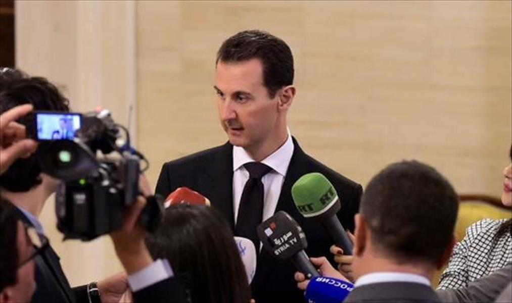 الأسد يتهم فرنسا بـ«دعم الإرهاب» في سورية