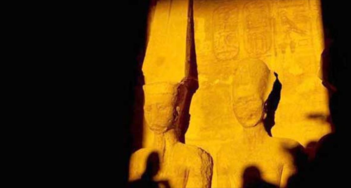 الشمس تتعامد اليوم على معبد الكرنك في الأقصر بصعيد مصر