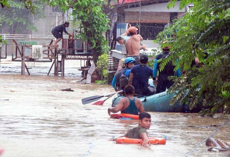عاصفة توقع 74 قتيلاً وعشرات المفقودين في الفليبين