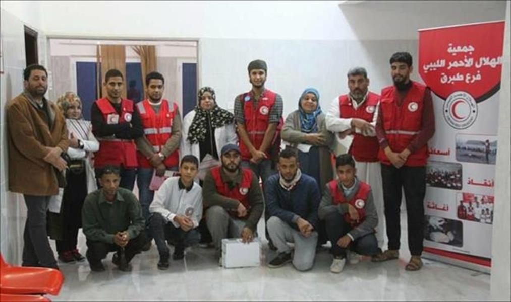 دورة إسعافات أولية بمدينة طبرق