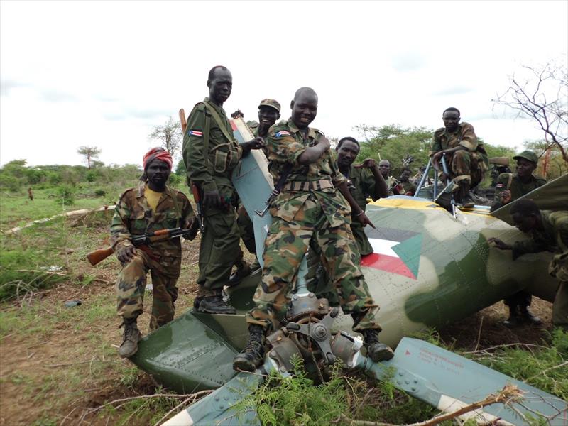 تحطم طائرة عسكرية سودانية ومقتل قائدها