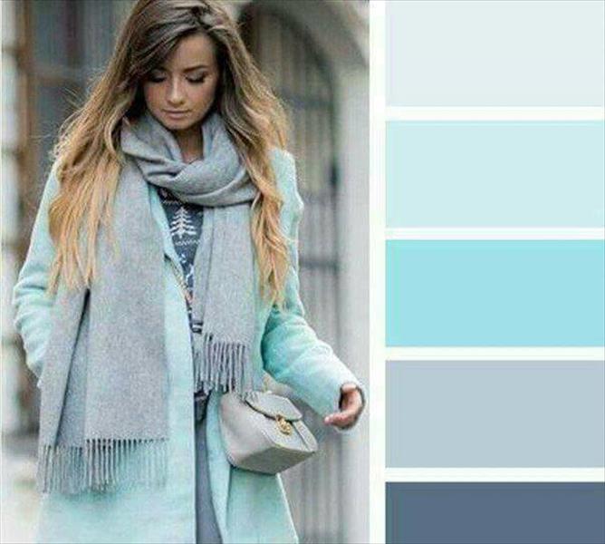 بالصور: طريقة تنسيق ألوان ملابسك في الشتاء