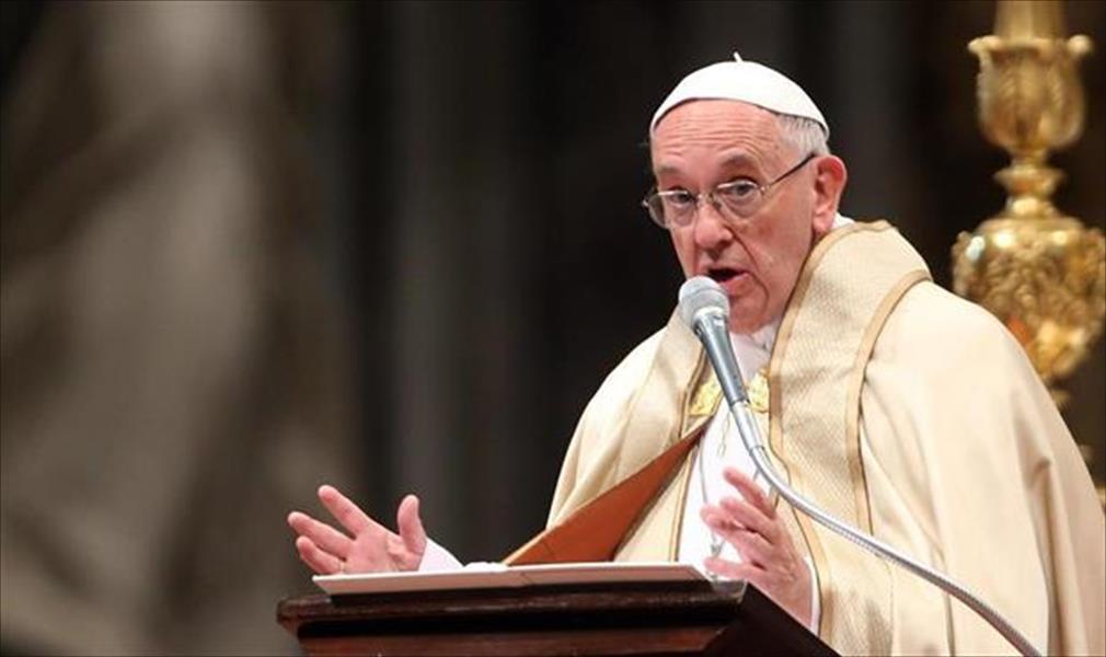 بابا الفاتيكان يصلي من أجل ضحايا «هجوم حلوان»