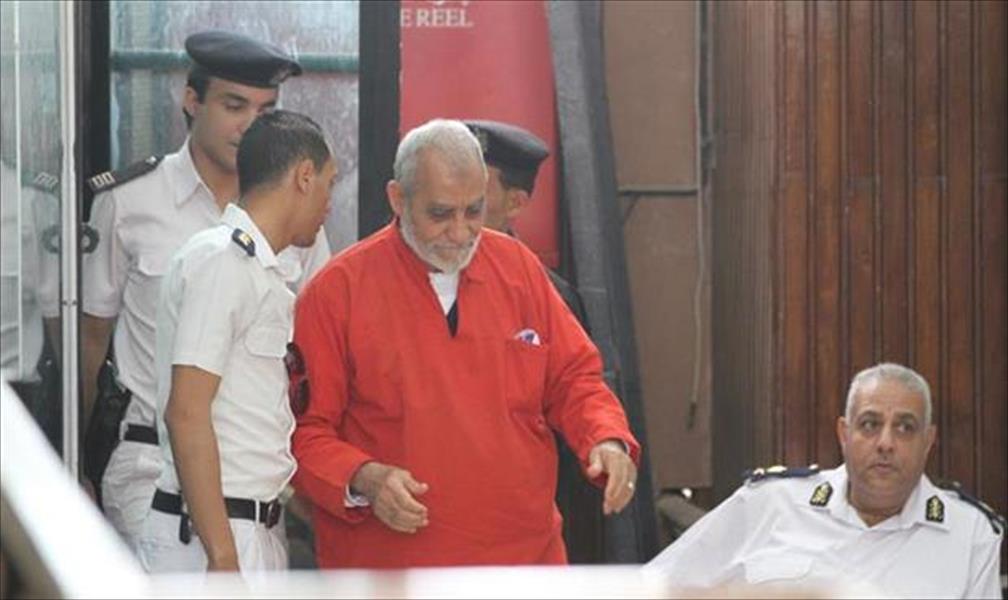 تأجيل محاكمة مرشد الإخوان في «فض رابعة» إلى 13 يناير