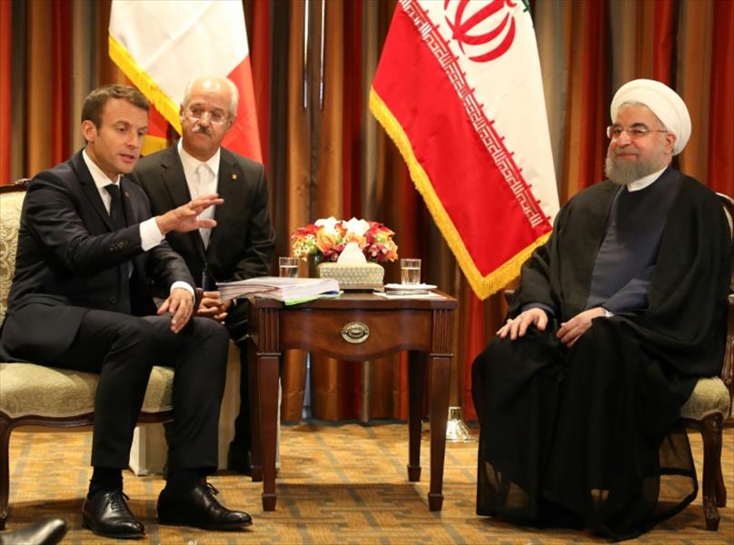 ماكرون يعرب عن «قلقه» ويدعو لـ«ضبط النفس» في إيران