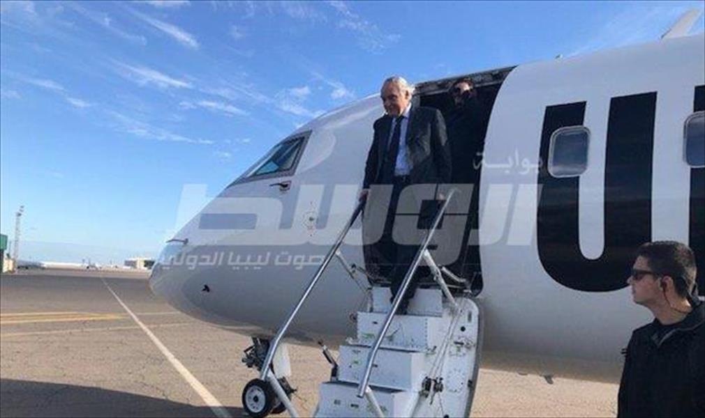 غسان سلامة يصل تشاد لبحث العملية السياسية في ليبيا
