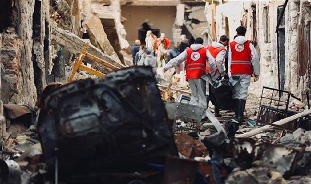 «الهلال الأحمر»: العثور على 3 جثث متحللة في بنغازي