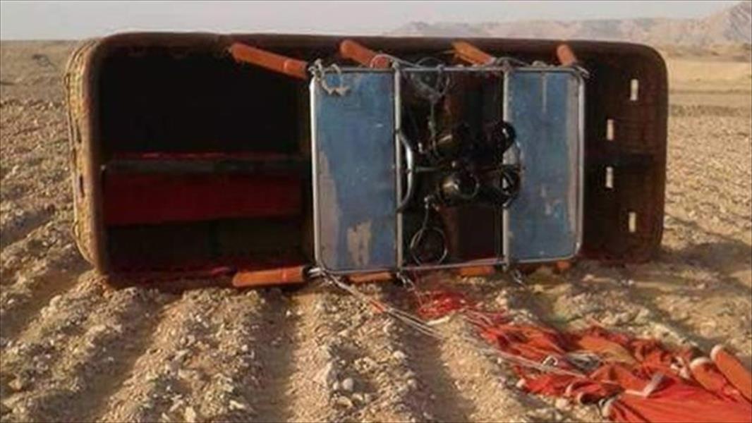 مصر تحبس 4 أشخاص للتحقيق في حادث الـ«منطاد»