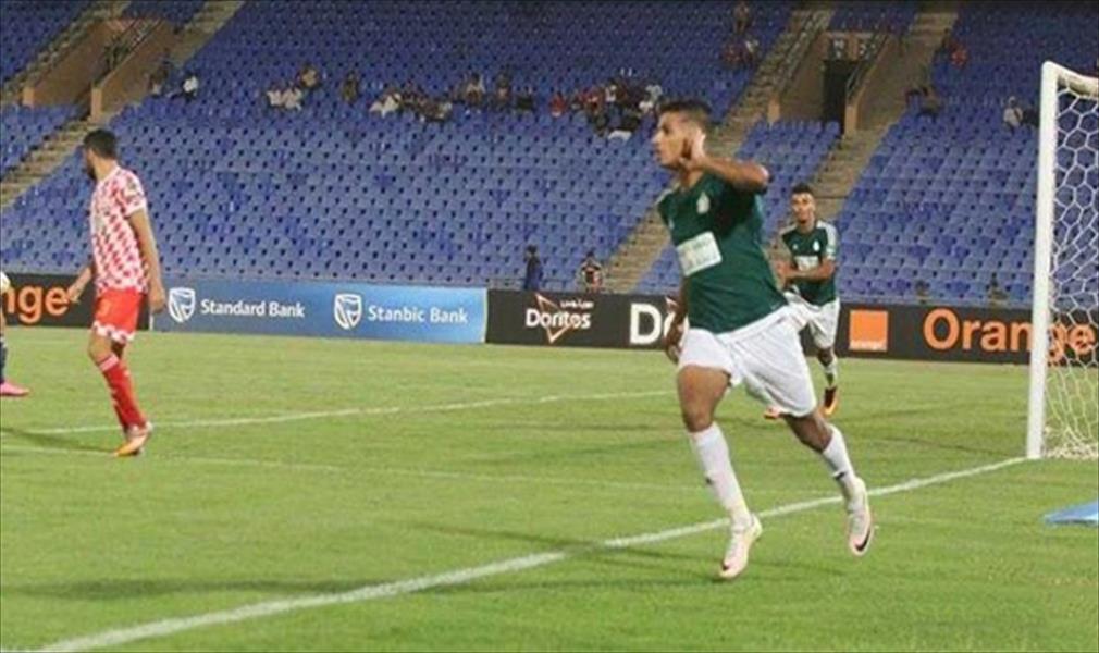 نجم الكرة الليبية يسجل هدفًا بعد ساعات من انضمامه