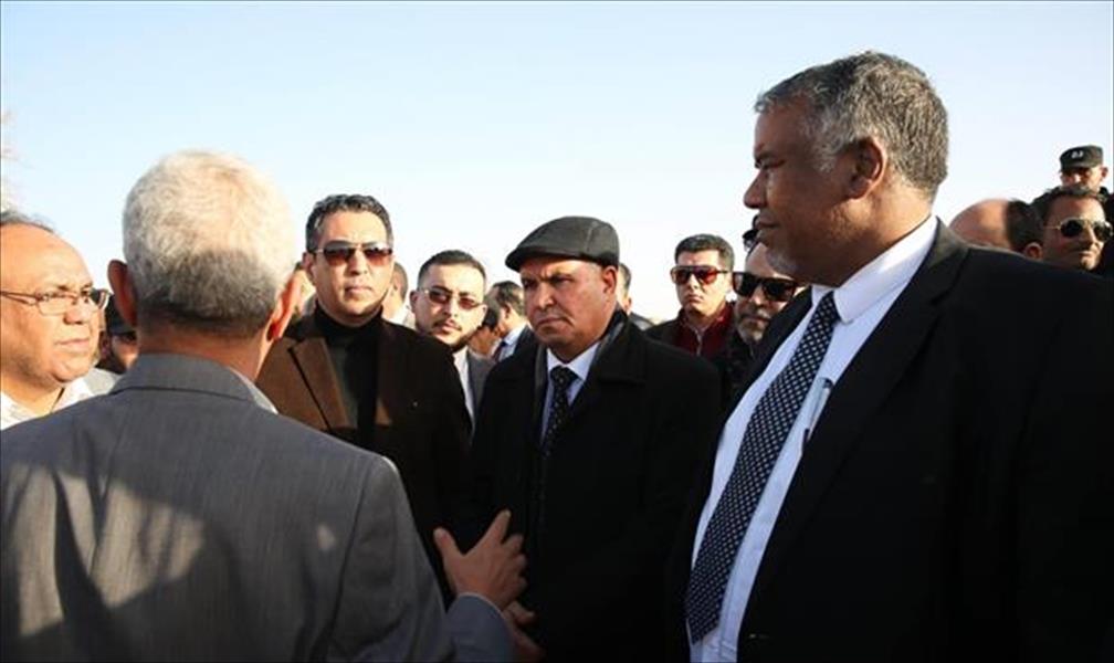 وفد وزراء «الوفاق» يتفقد مدينة تاورغاء ويلتقي أهالي طمينة بمصراتة