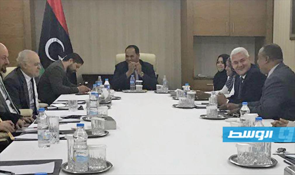 غسان سلامة يلتقي السويحلي وأعضاء «كتلة المسار» البرلمانية في طرابلس