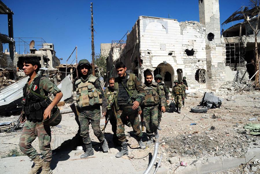 معارك عنيفة في مطار عسكري بسورية بين قوات النظام والفصائل المعارضة