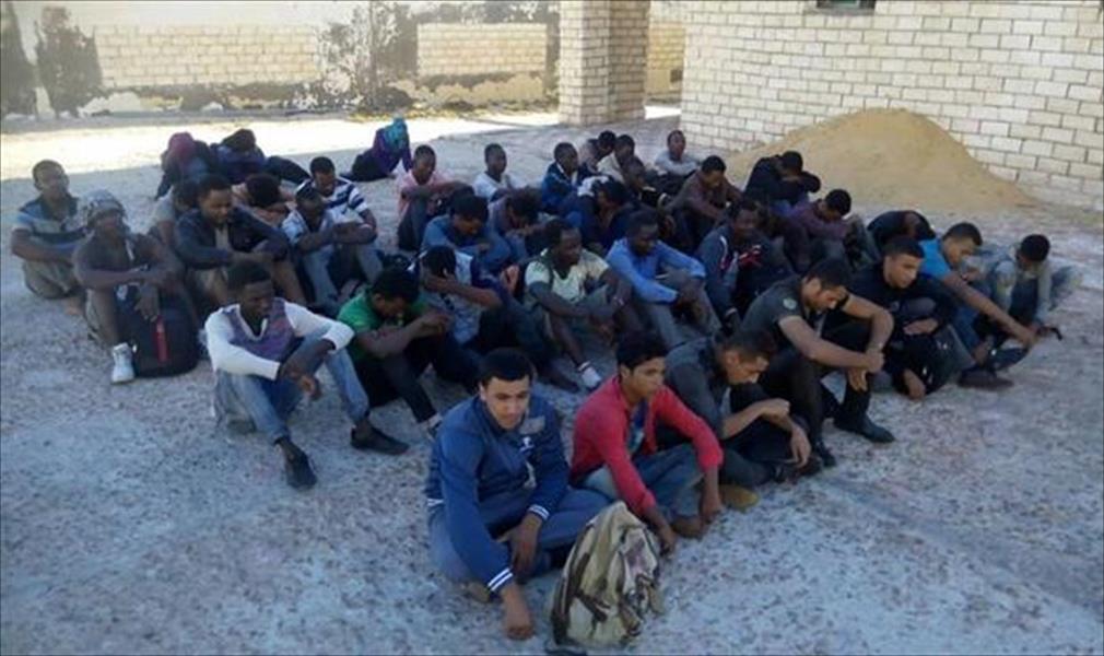 إحباط محاولة تسلل 19 شخصًا من مصر إلى ليبيا
