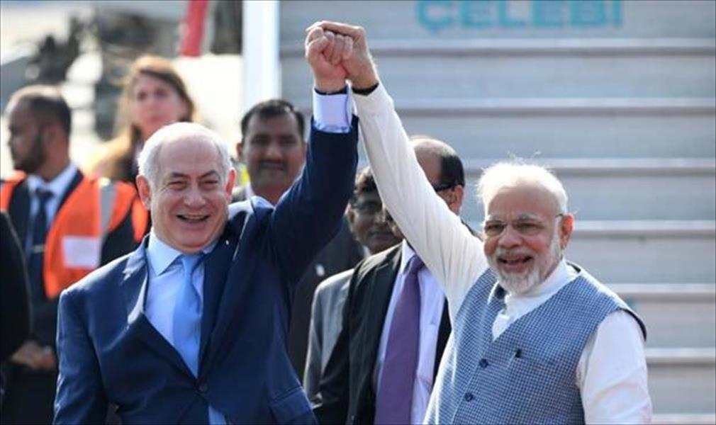نتانياهو يصل الهند في أول زيارة لرئيس حكومة إسرائيلي منذ 15 عامًا