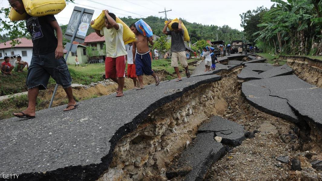 زلزال بقوة 5 درجات يهز الفليبين