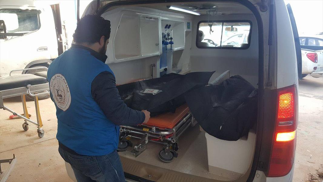 مستشفى مصراتة المركزي يسلم جثامين شخصين من الطوارق إلى بني وليد