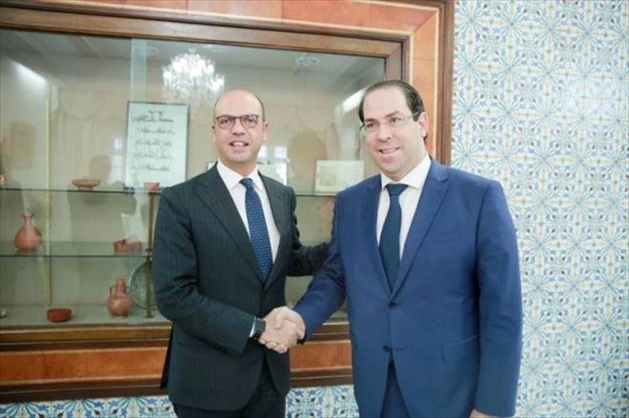 ألفانو يؤكد للشاهد دعم إيطاليا لتونس في مسارها السياسي والاقتصادي