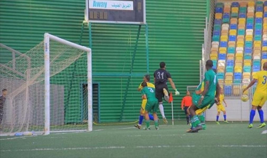 ثلاث مباريات في دوري الدرجة الأولى الليبي