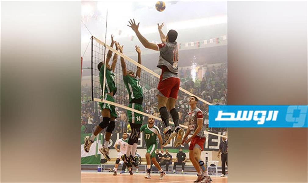 الطائرة الليبية تحاصر البطولة العربية بأهلي بنغازي والسويحلي