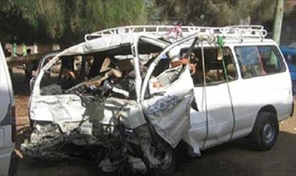 4 وفيات و33 مصابًا في حادث تصادم على الطريق الإقليمي بالفيوم