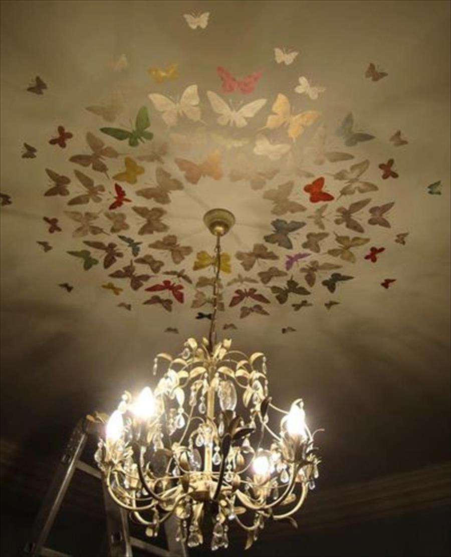 الفراشة في ديكور منزلك (صور)