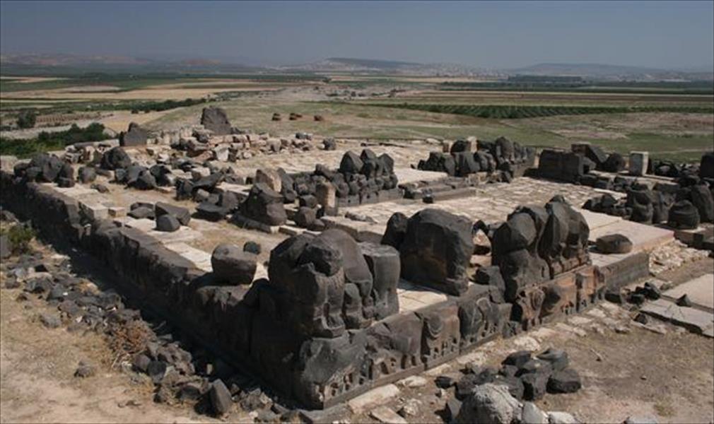 القصف التركي يصيب معبدًا أثريًا عمره 3000 عام في عفرين