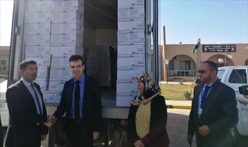 السفارة الإيطالية تستبدل أدوية مقدمة إلى ليبيا ضمن مبادرة «جسر التضامن»