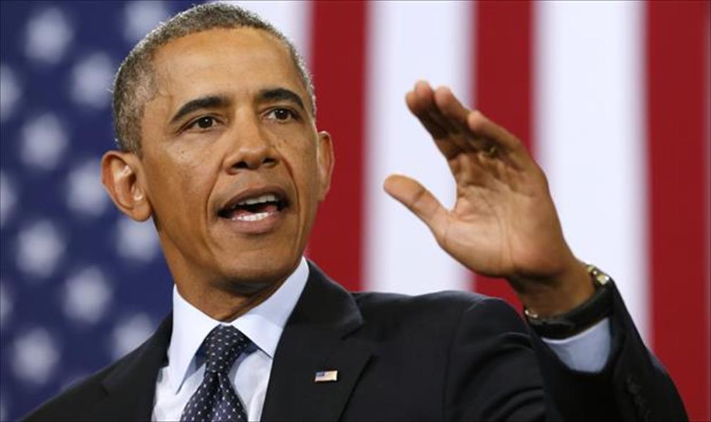 أوباما يُجدد دعم بلاده للحكومة الليبية الموقتة