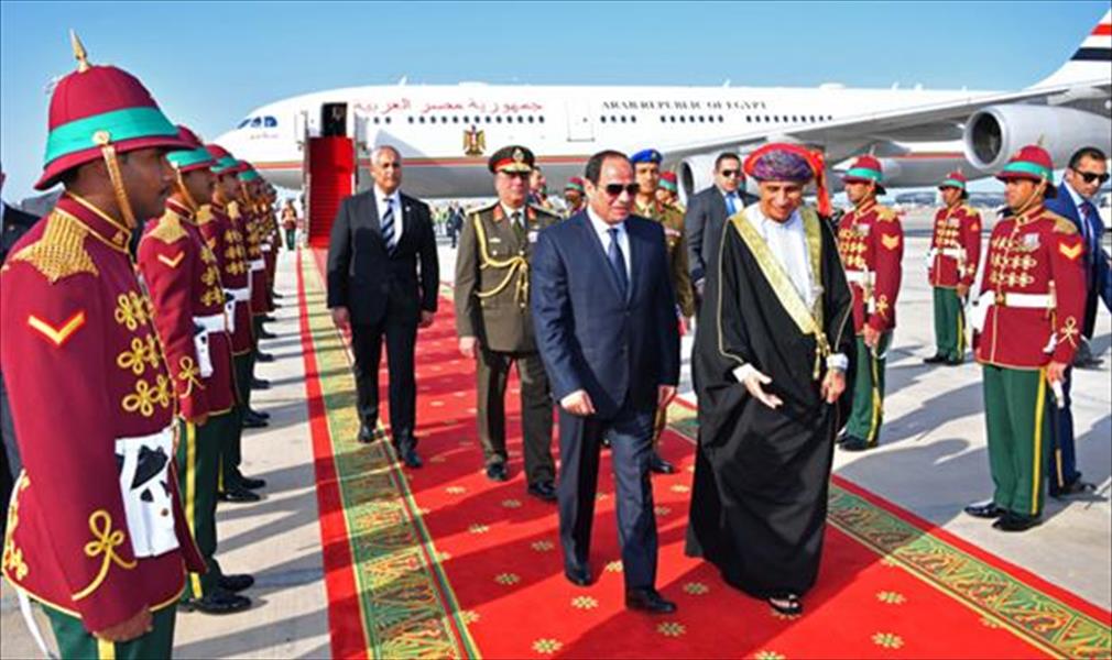 تفاصيل زيارة الرئيس المصري مسجد السلطان قابوس ودار الأوبرا السلطانية