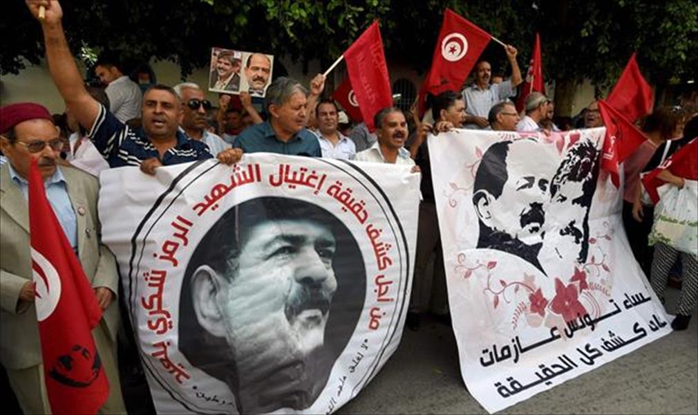 تونس: أسرة شكري بلعيد تطالب بالـ«الحقيقة» في ذكرى اغتياله الخامسة