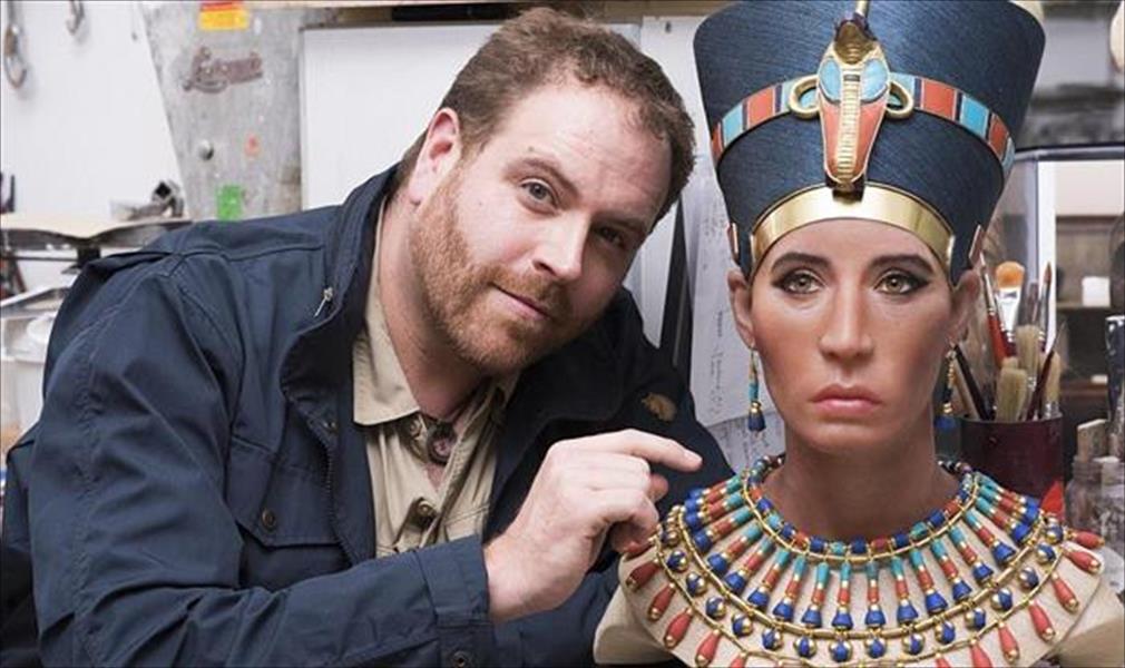 علماء يعيدون بنــاء وجه الملكة الفرعونية «نفرتيتى»