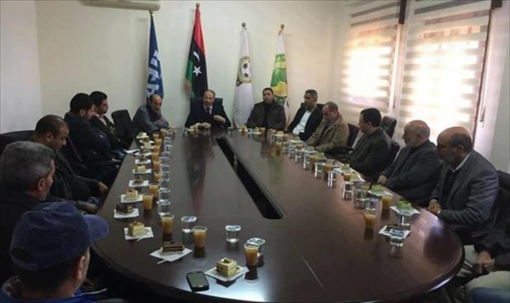 الاتحاد الليبي يحتفل بانتخاب الجعفري لعضوية الكاف