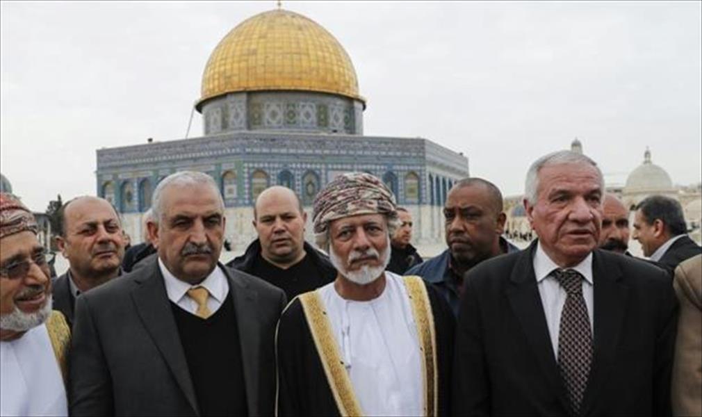 زيارة نادرة لمسؤول عماني إلى المسجد الأقصى