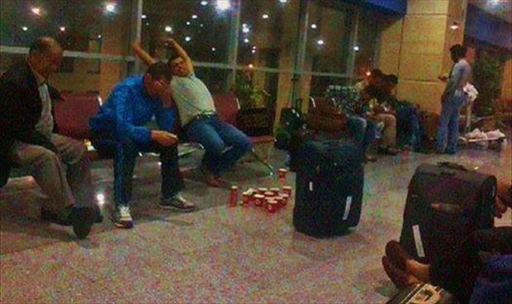 ليبيون عالقون بمطار الإسكندرية بسبب التأشيرة