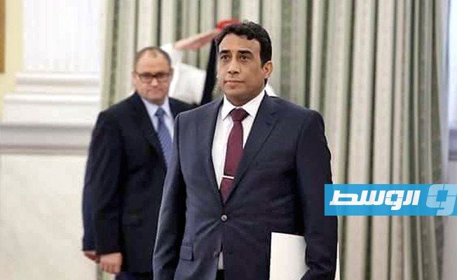 المنفي يلتقي وفدا من مجلس النواب في طرابلس