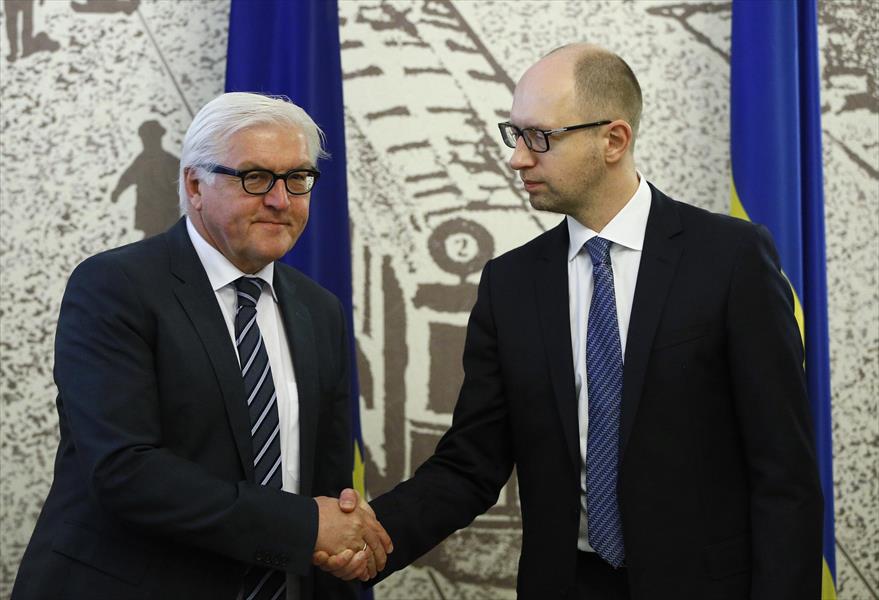 وزير خارجية ألمانيا إلى كييف للتقريب بين الحكومة وانفصاليين