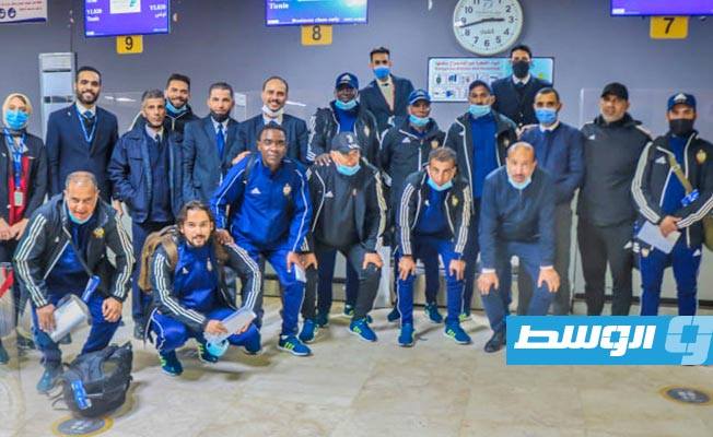 منتخب شباب ليبيا يصل تونس استعدادا لضربة البداية الأفريقية أمام مصر