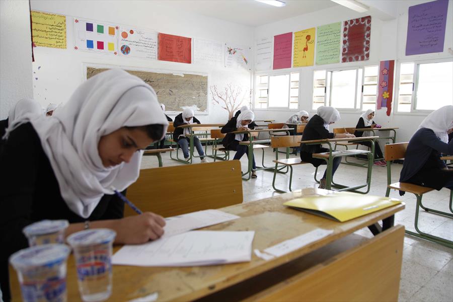 بدء امتحانات الشهادة الإعدادية في مدارس بنغازي