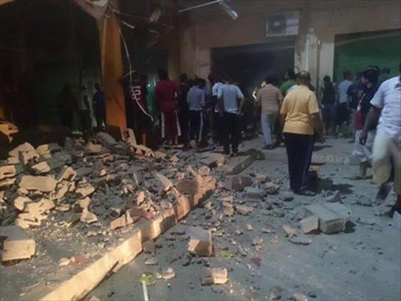 انفجاران يستهدفان محلين في بنغازي