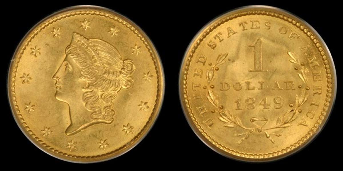 عرض كنز من العملات الذهبية في مزاد بكاليفورنيا