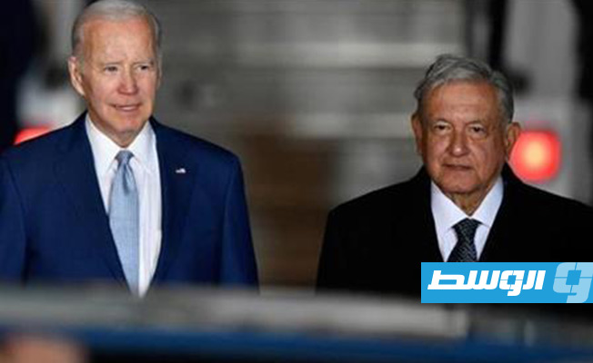 بايدن يصل المكسيك لحضور قمة قادة أميركا الشمالية