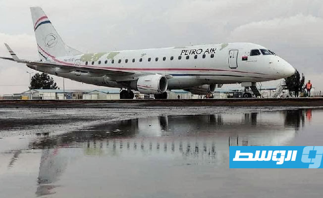مطار الزنتان يستقبل أول رحلة بعد صيانته